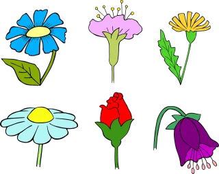 Flower Tickets Isolated Stickdatei