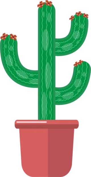 Cactus Plant Pot Stickdatei