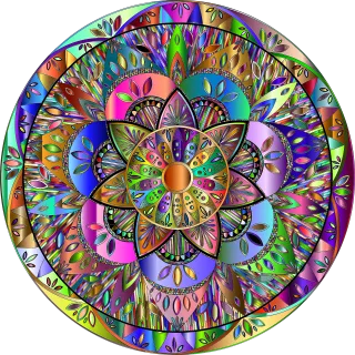 Mandala Ornamental Decoration Stickdatei
