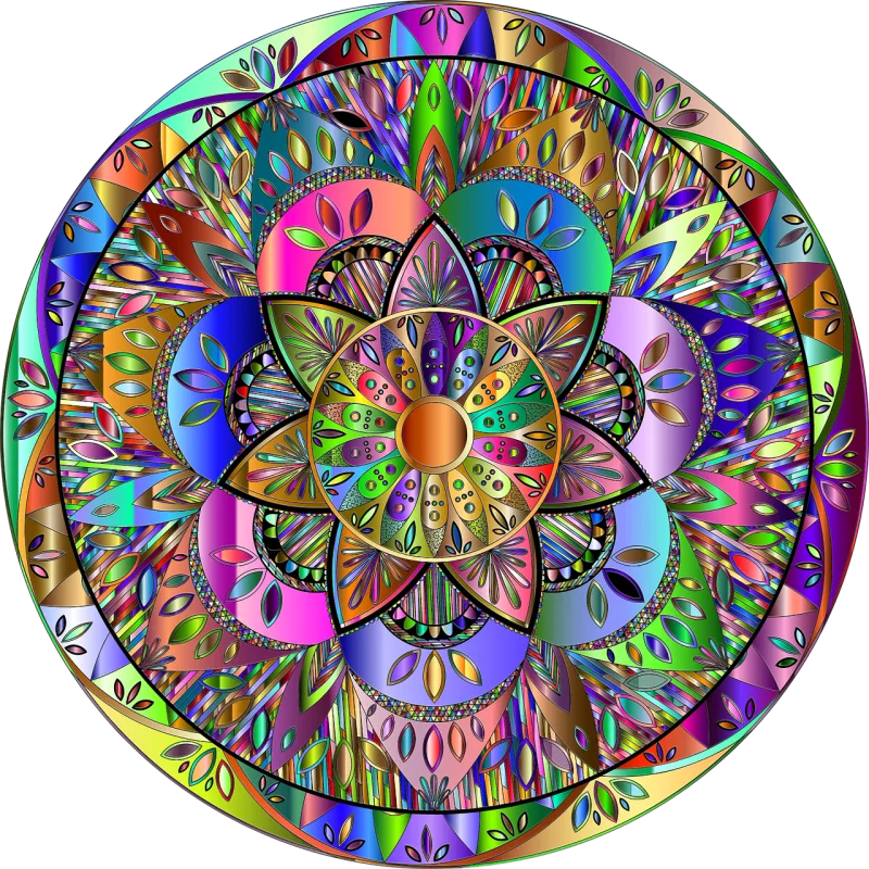 Mandala Ornamental Decoration Stickdatei – Kinder