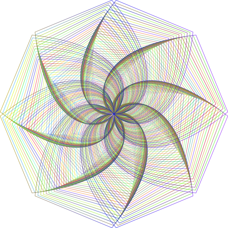 Mandala Geometric Ornamental Stickdatei – Kinder