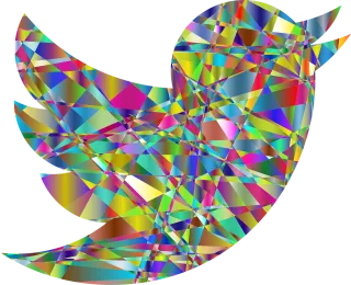 Twitter Logo Social media Stickdatei – Kinder