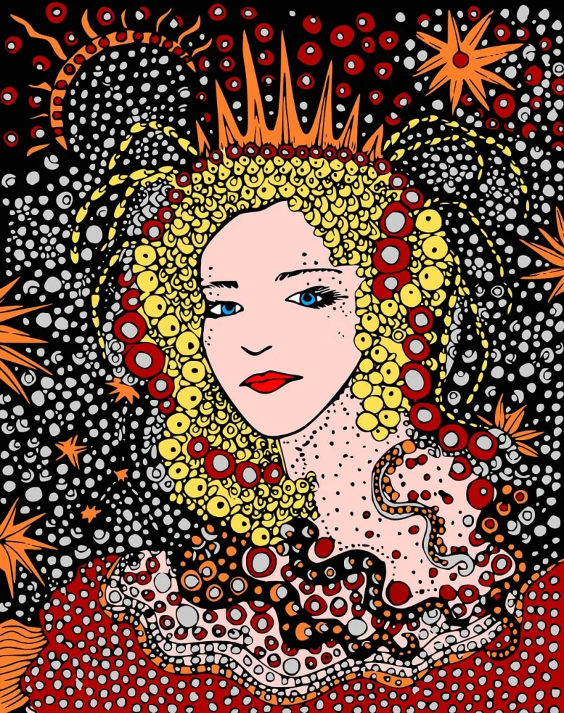 Woman Girl Queen Stickdatei – Kinder
