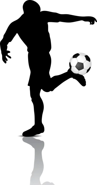 Soccer Football Athlete Stickdatei