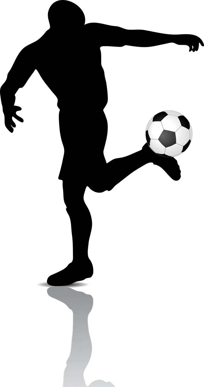 Soccer Football Athlete Stickdatei – Sport