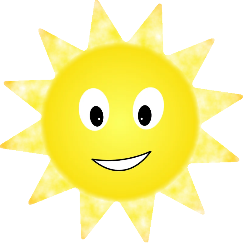 Sun Nature Weather Stickdatei – Natur