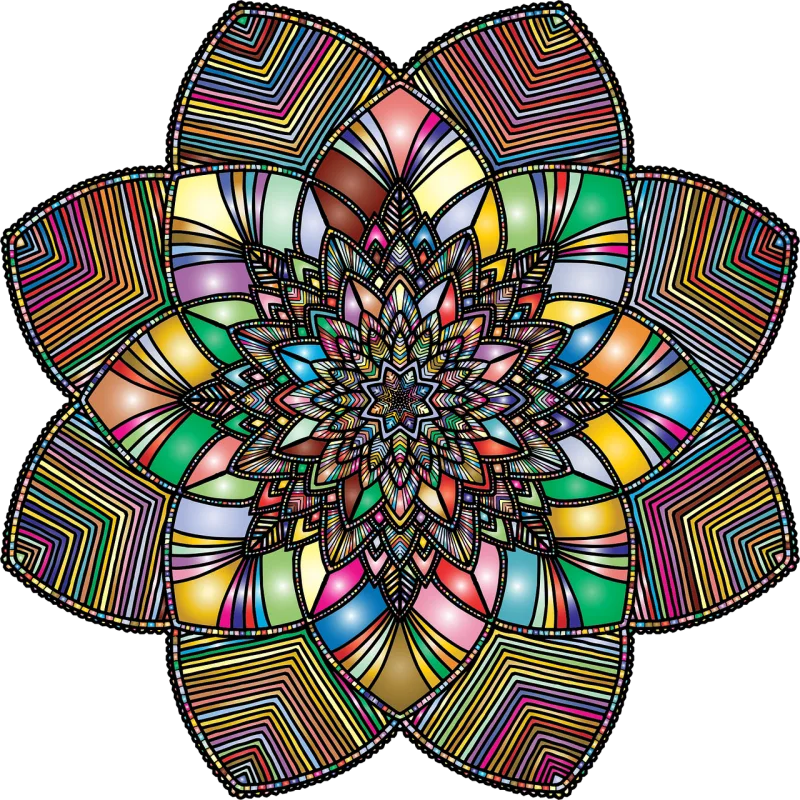 Mandala Ornamental Decoration Stickdatei – Kinder