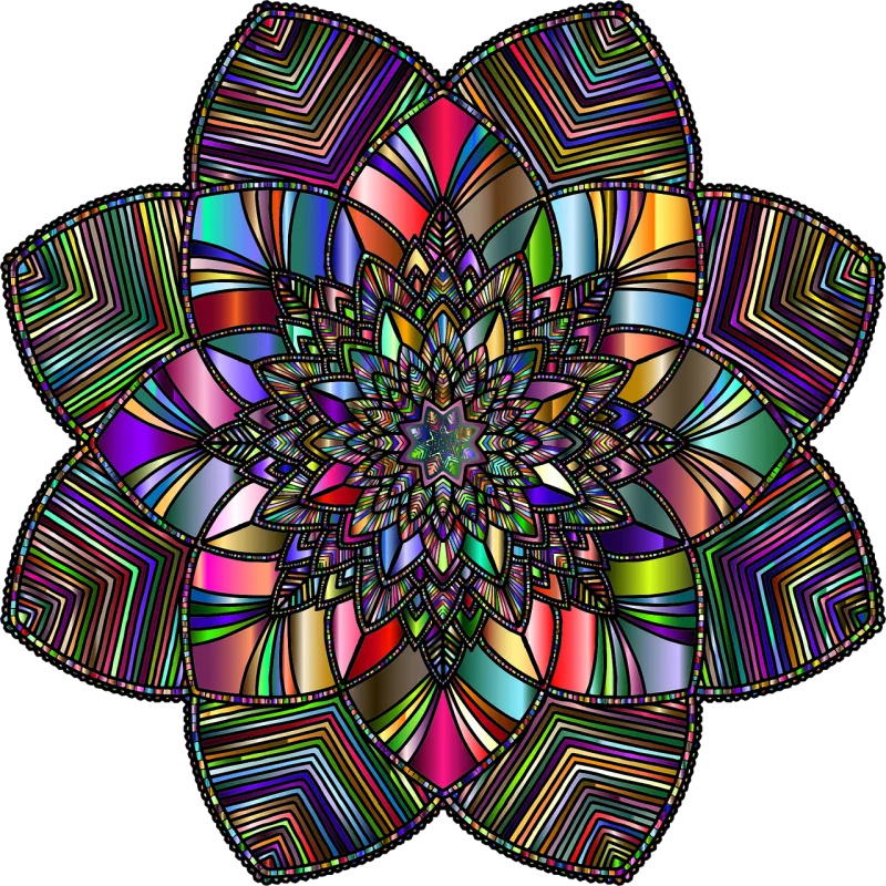 Mandala Ornamental Decoration Stickdatei – Kinder