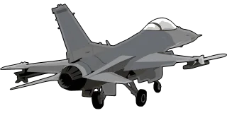 Aircraft Plane Jet fighter Stickdatei