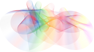 Waves Abstract Rainbow Stickdatei