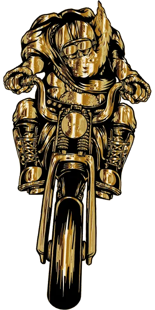 Santa claus Biker Motorcycle Stickdatei
