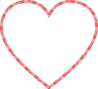 Heart Love Celtic knot Stickdatei