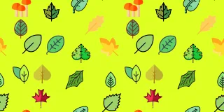 Leaves Foliage Icons Stickdatei