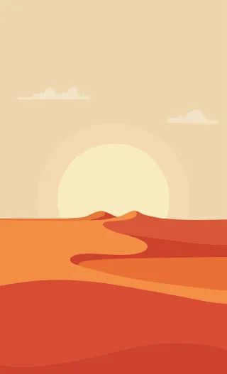 Mountain Sand Dunes Stickdatei