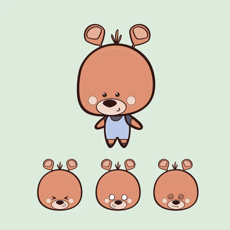 Teddy bear Bear Toy Stickdatei – Tiere