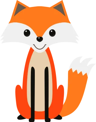 Fox Nature Animal Stickdatei
