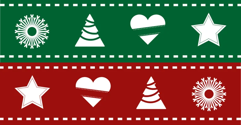 Christmas Snowflake Heart Stickdatei – Weihnachten