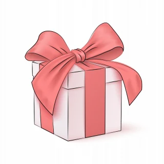 Gift Present Box Stickdatei