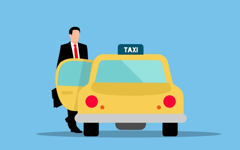 Taxi Passenger Transportation Stickdatei – Fahrzeuge