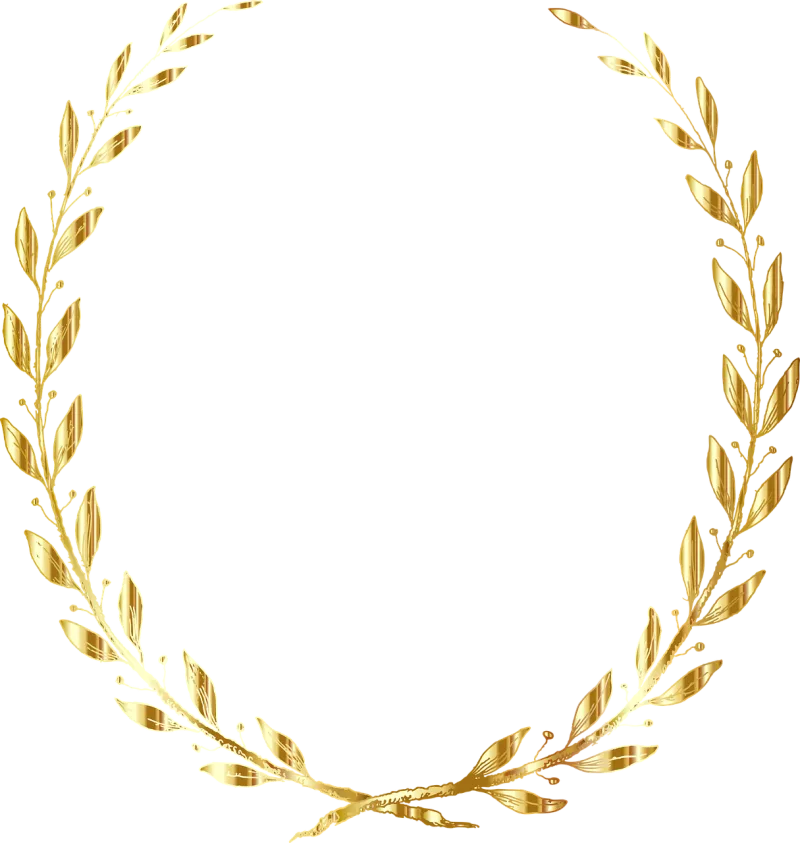 Laurel Wreath Line art Stickdatei – Weihnachten