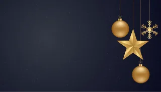 Christmas Background Gold Stickdatei