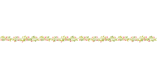 Garland Christmas Xmas Stickdatei