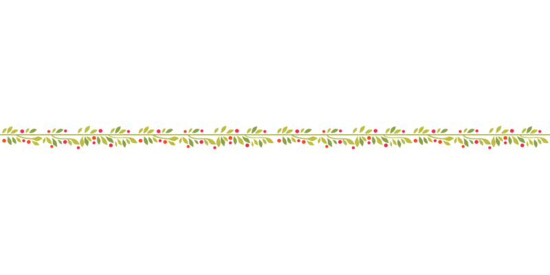 Garland Christmas Xmas Stickdatei – Weihnachten