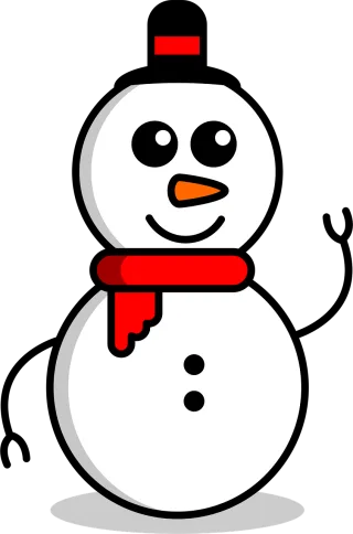 Snowman Christmas Winter Stickdatei – Weihnachten