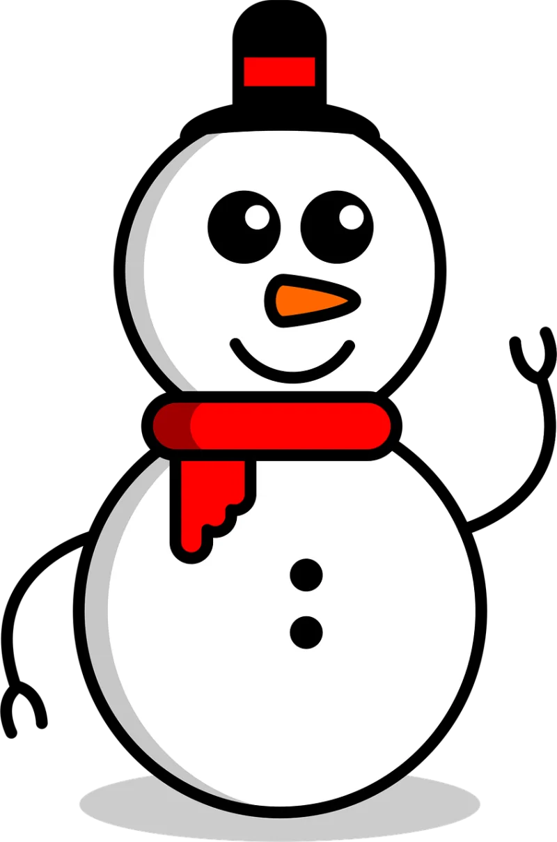 Snowman Christmas Winter Stickdatei – Weihnachten