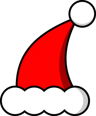 Santa Hat Christmas Stickdatei – Weihnachten