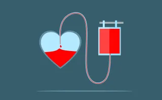 Heart Donation Bag Stickdatei