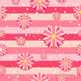 Floral Pattern Background Stickdatei