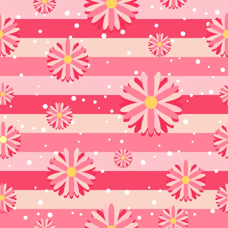 Floral Pattern Background Stickdatei – Blumen