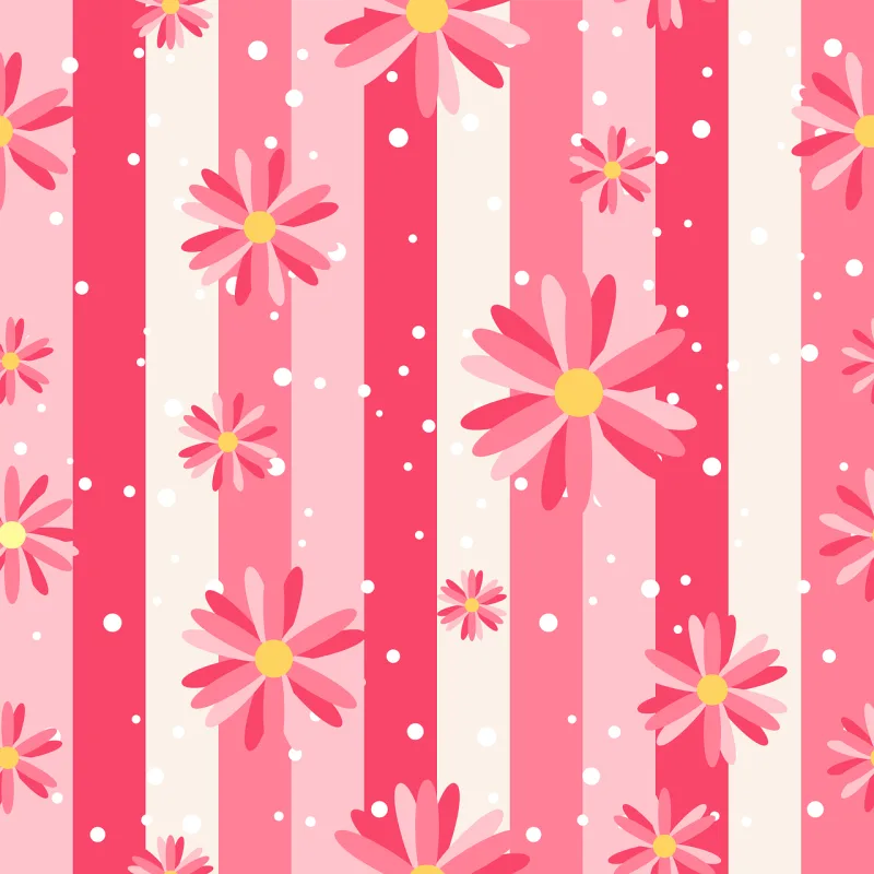 Floral Nature Pattern Stickdatei – Blumen