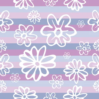 Floral Pattern Background Stickdatei