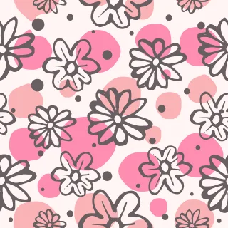 Floral Pattern Beautiful flowers Stickdatei – Blumen