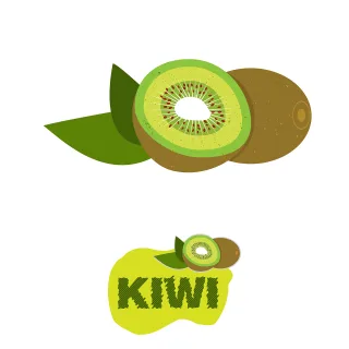 Kiwi Fruit Food Stickdatei