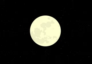 Moon Sky Night sky Stickdatei