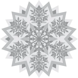 Snowflake Crystal Ice Stickdatei