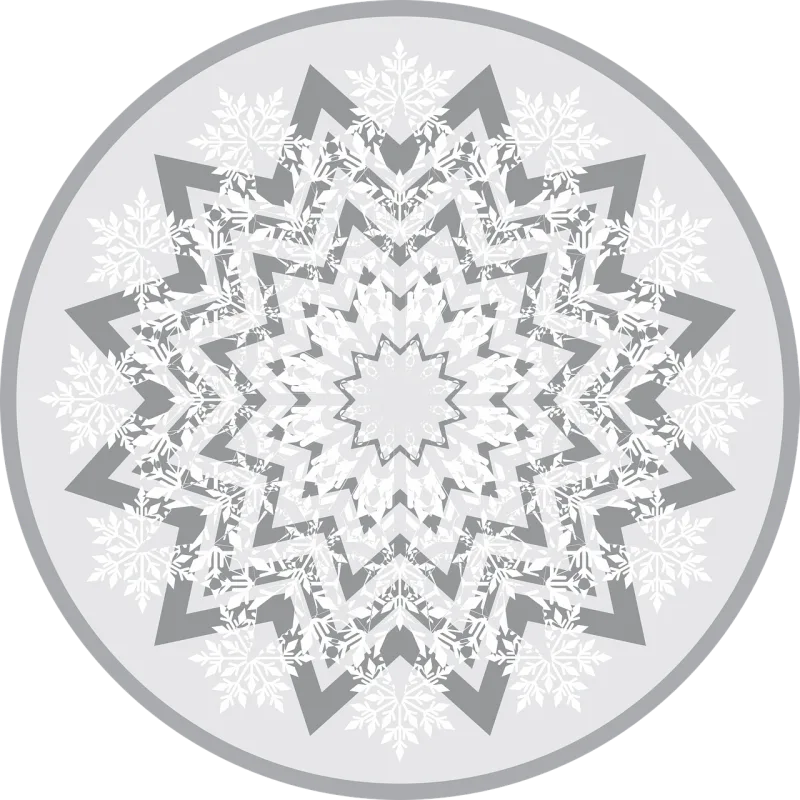 Snowflake Crystal Ice Stickdatei – Weihnachten