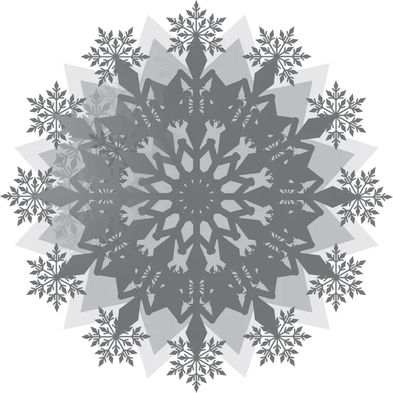 Snowflake Crystal Ice Stickdatei – Weihnachten