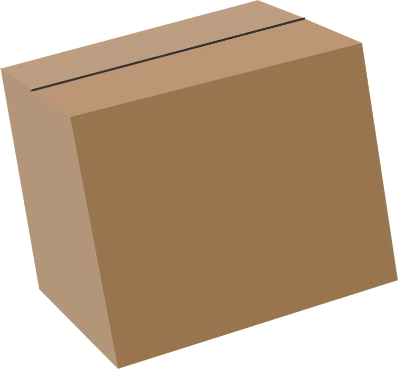 Box Cardboard box Packaging Stickdatei – Sport