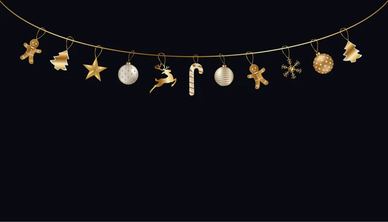 Christmas Decoration Ornaments Stickdatei – Tiere