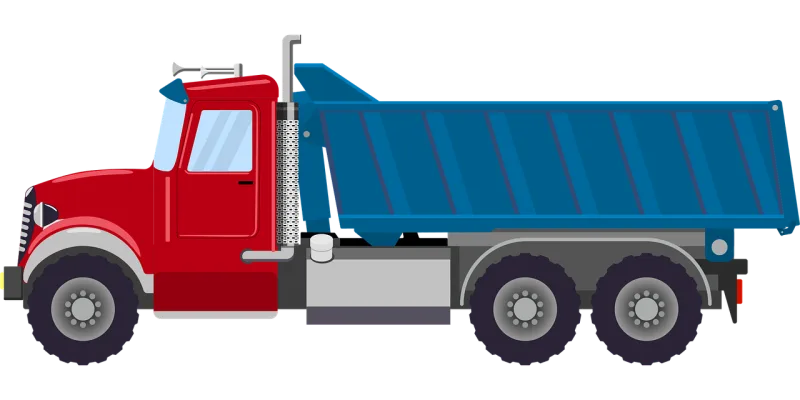 Truck Delivery Transport Stickdatei – Fahrzeuge