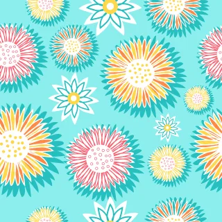 Flowers Nature Floral Stickdatei