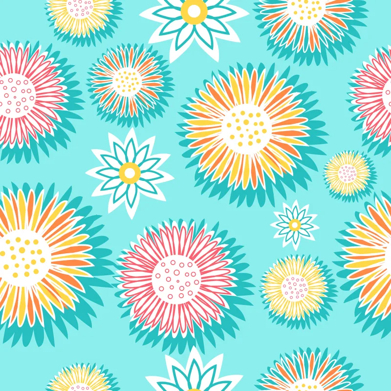 Flowers Nature Floral Stickdatei – Blumen