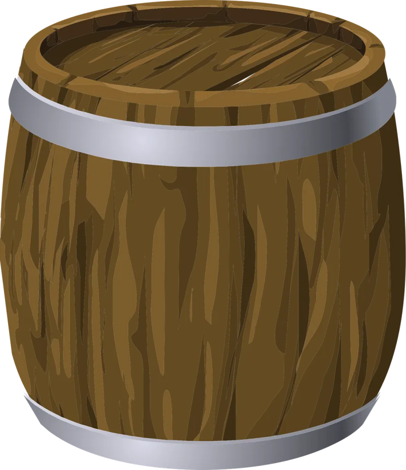 Barrel Keg Wood Stickdatei – Essen & Trinken