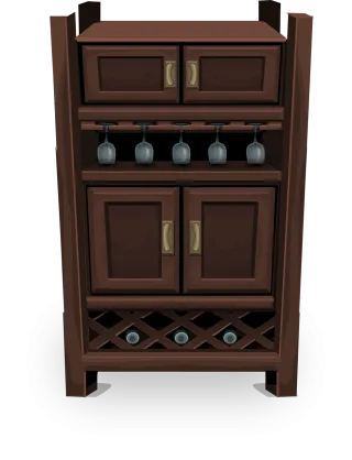 Storage Cabinet Cupboard Stickdatei – Essen & Trinken