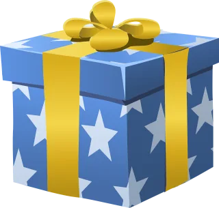 Gift Present Box Stickdatei