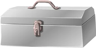 Toolbox Box Grey Stickdatei